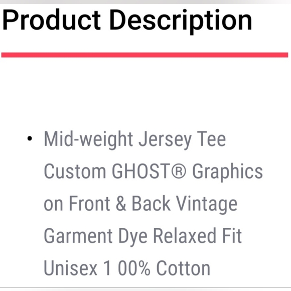 Ghost Lifestyle "Haze" Tee - Picture 12 of 12